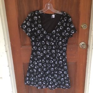 Cute romper mini dress